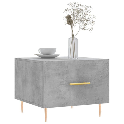 Couchtische 2 Stk. Betongrau 50x50x40 cm Holzwerkstoff - Pazzar.ch