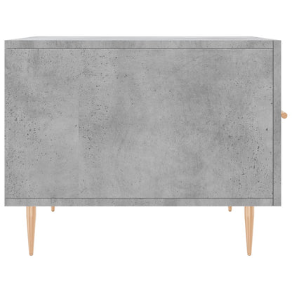 Couchtische 2 Stk. Betongrau 50x50x40 cm Holzwerkstoff - Pazzar.ch