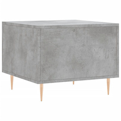Couchtische 2 Stk. Betongrau 50x50x40 cm Holzwerkstoff - Pazzar.ch