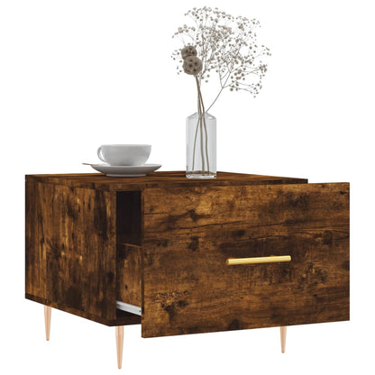 Couchtische 2 Stk. Räuchereiche 50x50x40 cm Holzwerkstoff - Pazzar.ch