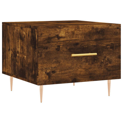 Couchtische 2 Stk. Räuchereiche 50x50x40 cm Holzwerkstoff - Pazzar.ch