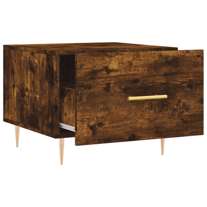 Couchtische 2 Stk. Räuchereiche 50x50x40 cm Holzwerkstoff - Pazzar.ch