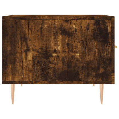 Couchtische 2 Stk. Räuchereiche 50x50x40 cm Holzwerkstoff - Pazzar.ch