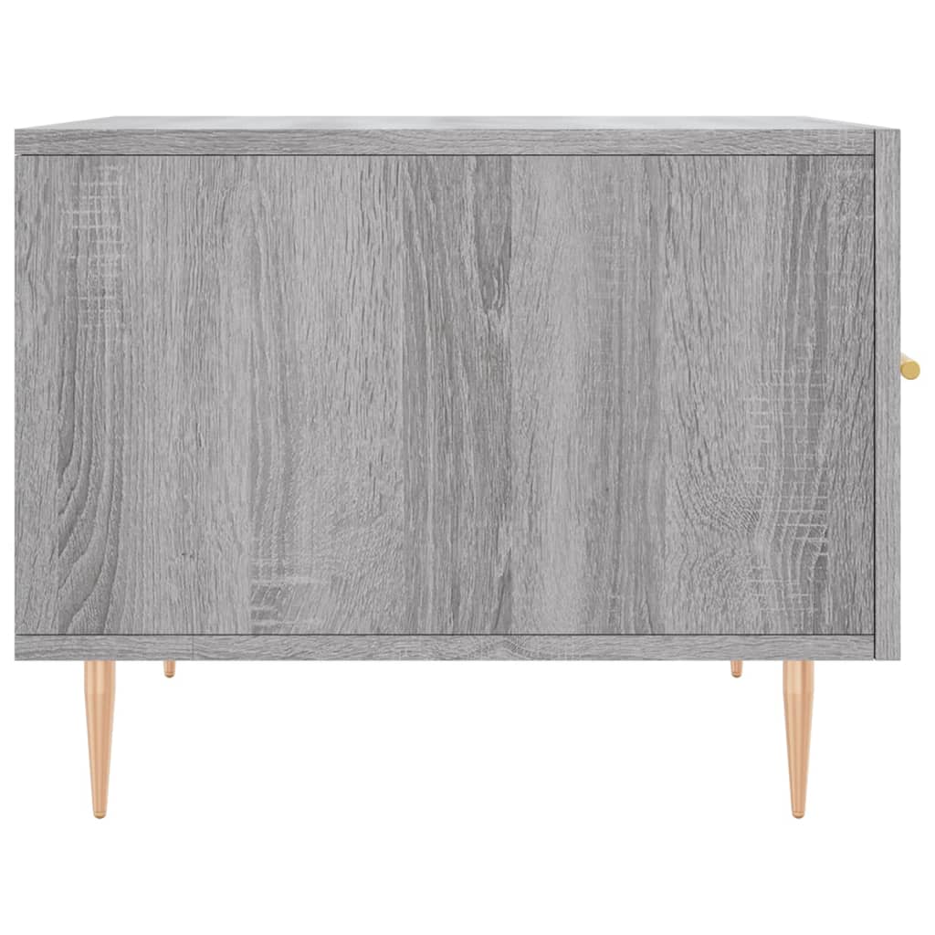 Couchtisch Grau Sonoma 50x50x40 cm Holzwerkstoff - Pazzar.ch