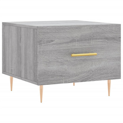 Couchtische 2 Stk. Grau Sonoma 50x50x40 cm Holzwerkstoff - Pazzar.ch