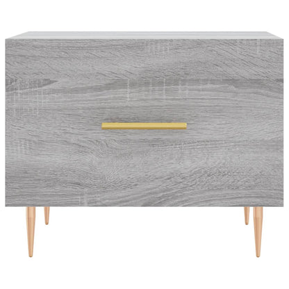 Couchtische 2 Stk. Grau Sonoma 50x50x40 cm Holzwerkstoff - Pazzar.ch