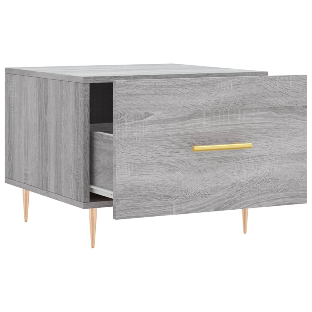 Couchtische 2 Stk. Grau Sonoma 50x50x40 cm Holzwerkstoff - Pazzar.ch