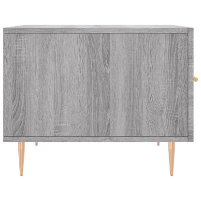 Couchtische 2 Stk. Grau Sonoma 50x50x40 cm Holzwerkstoff - Pazzar.ch