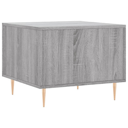 Couchtische 2 Stk. Grau Sonoma 50x50x40 cm Holzwerkstoff - Pazzar.ch