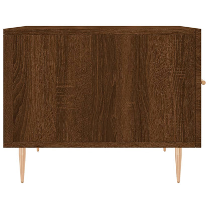 Couchtische 2 Stk. Braun Eichen-Optik 50x50x40 cm Holzwerkstoff - Pazzar.ch