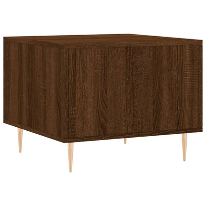 Couchtische 2 Stk. Braun Eichen-Optik 50x50x40 cm Holzwerkstoff - Pazzar.ch