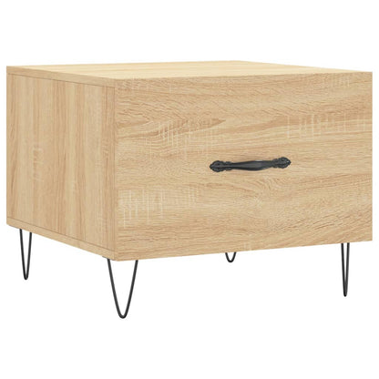 Couchtische 2 Stk. Sonoma-Eiche 50x50x40 cm Holzwerkstoff - Pazzar.ch