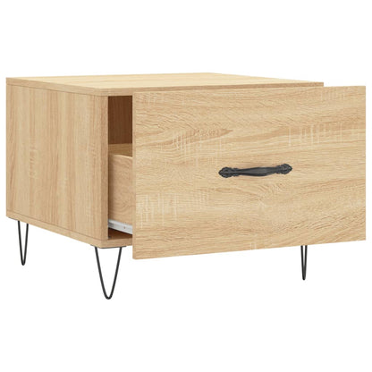 Couchtische 2 Stk. Sonoma-Eiche 50x50x40 cm Holzwerkstoff - Pazzar.ch