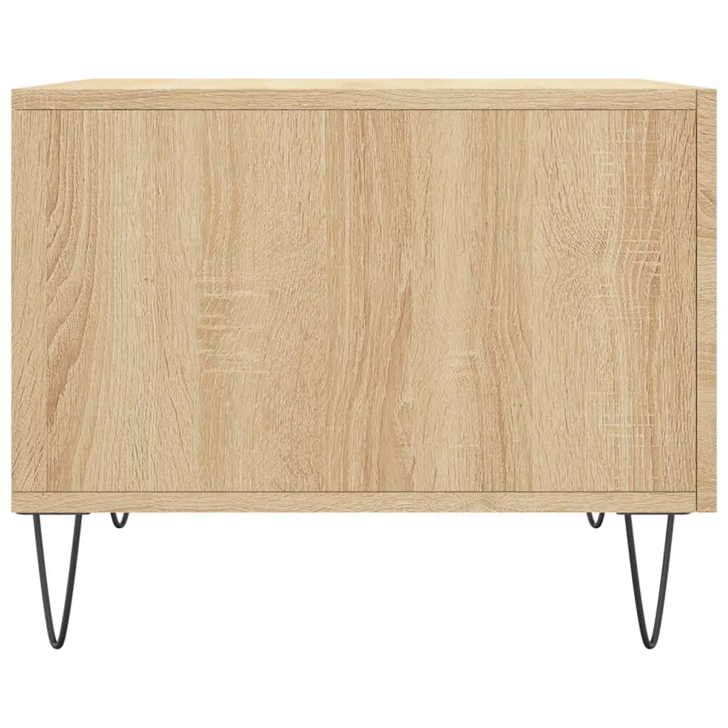 Couchtische 2 Stk. Sonoma-Eiche 50x50x40 cm Holzwerkstoff - Pazzar.ch
