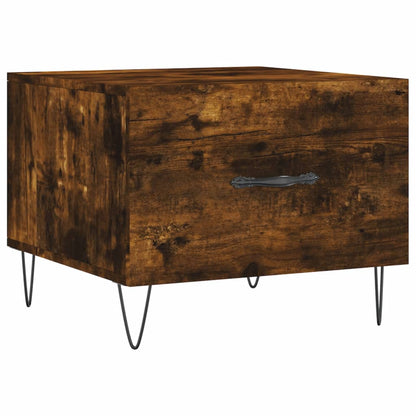 Couchtische 2 Stk. Räuchereiche 50x50x40 cm Holzwerkstoff - Pazzar.ch