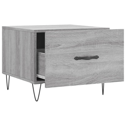 Couchtische 2 Stk. Grau Sonoma 50x50x40 cm Holzwerkstoff - Pazzar.ch