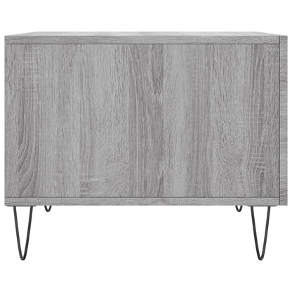 Couchtische 2 Stk. Grau Sonoma 50x50x40 cm Holzwerkstoff - Pazzar.ch