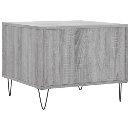 Couchtische 2 Stk. Grau Sonoma 50x50x40 cm Holzwerkstoff - Pazzar.ch