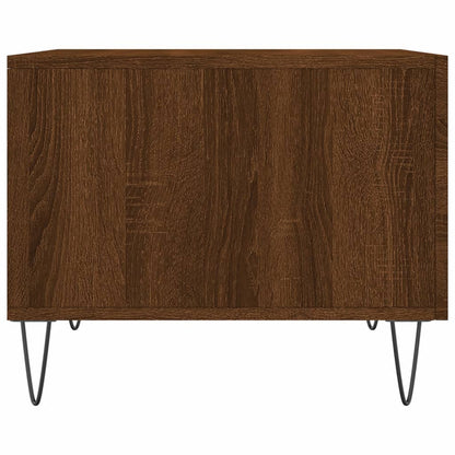 Couchtische 2 Stk. Braun Eichen-Optik 50x50x40 cm Holzwerkstoff - Pazzar.ch