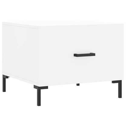 Couchtische 2 Stk. Weiß 50x50x40 cm Holzwerkstoff - Pazzar.ch