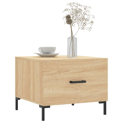 Couchtische 2 Stk. Sonoma-Eiche 50x50x40 cm Holzwerkstoff - Pazzar.ch