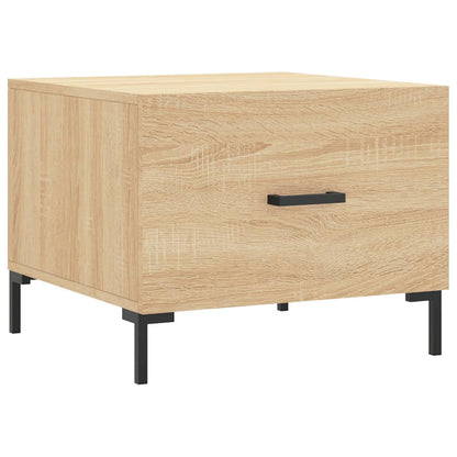 Couchtische 2 Stk. Sonoma-Eiche 50x50x40 cm Holzwerkstoff - Pazzar.ch