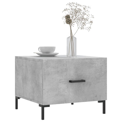 Couchtische 2 Stk. Betongrau 50x50x40 cm Holzwerkstoff - Pazzar.ch