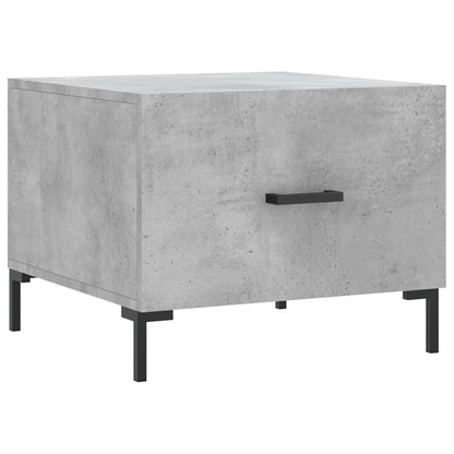 Couchtische 2 Stk. Betongrau 50x50x40 cm Holzwerkstoff - Pazzar.ch