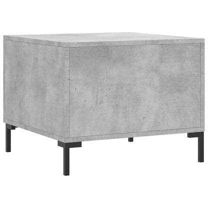 Couchtische 2 Stk. Betongrau 50x50x40 cm Holzwerkstoff - Pazzar.ch