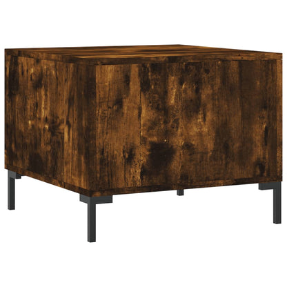 Couchtische 2 Stk. Räuchereiche 50x50x40 cm Holzwerkstoff - Pazzar.ch