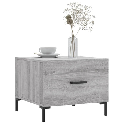 Couchtische 2 Stk. Grau Sonoma 50x50x40 cm Holzwerkstoff - Pazzar.ch