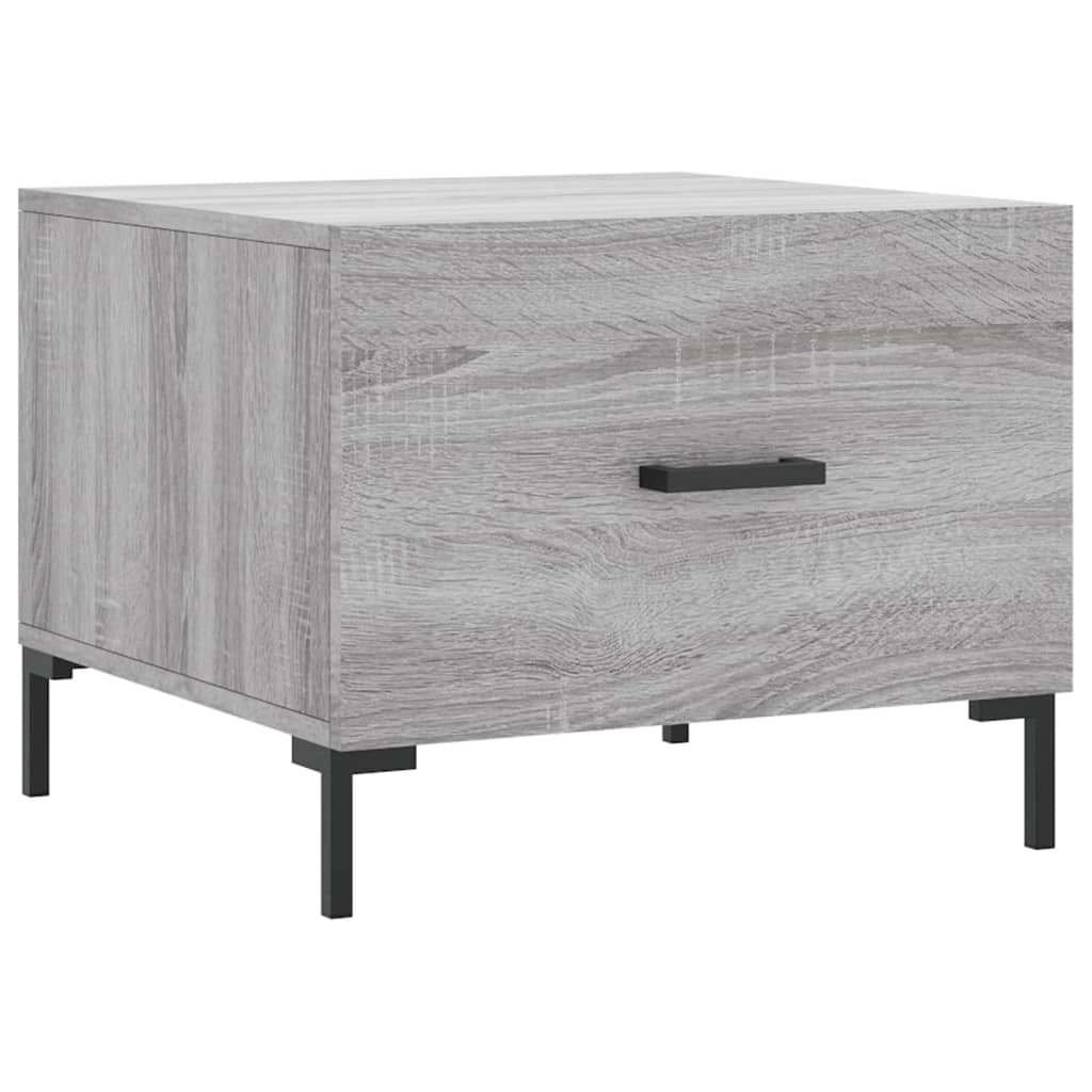Couchtische 2 Stk. Grau Sonoma 50x50x40 cm Holzwerkstoff - Pazzar.ch