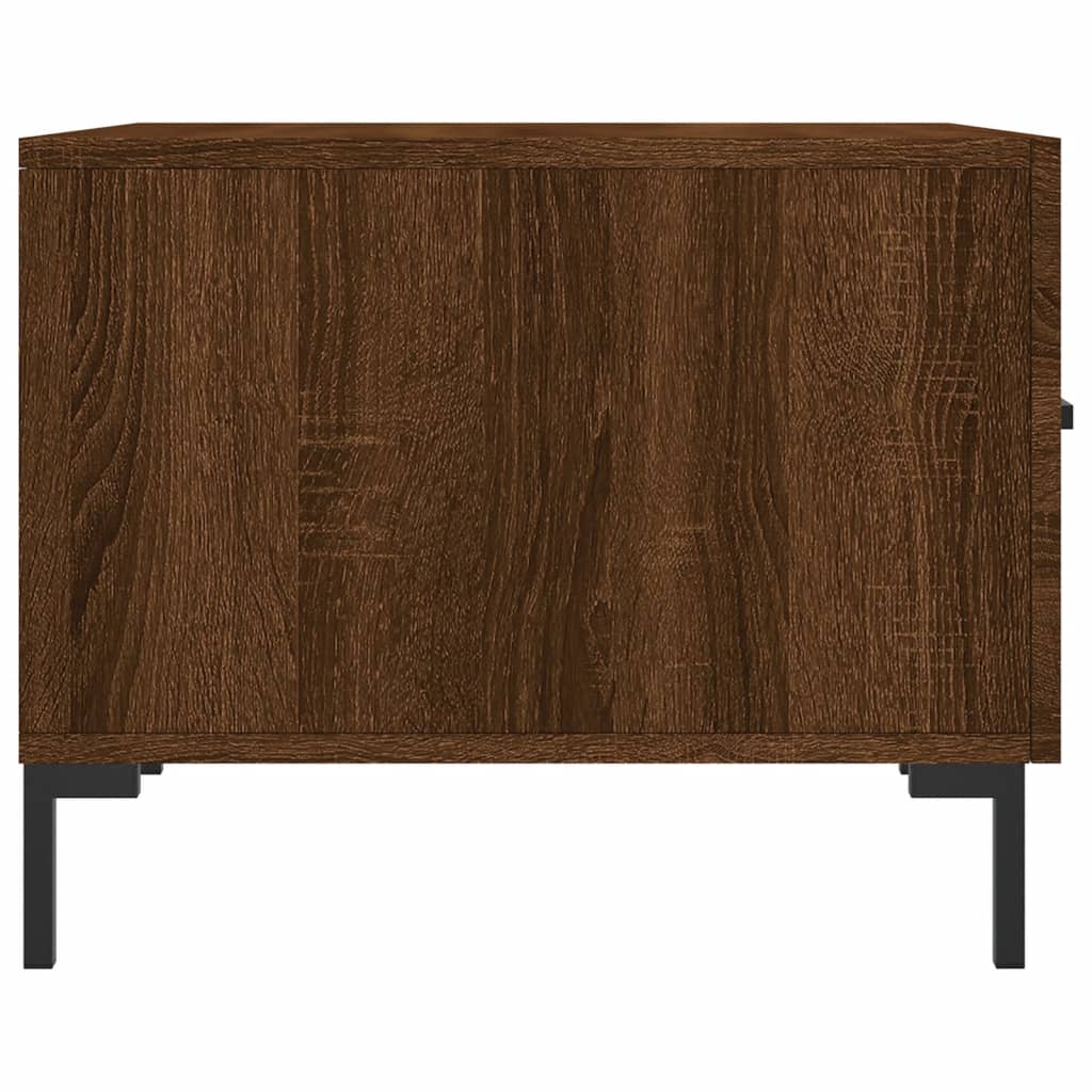 Couchtische 2 Stk. Braun Eichen-Optik 50x50x40 cm Holzwerkstoff - Pazzar.ch