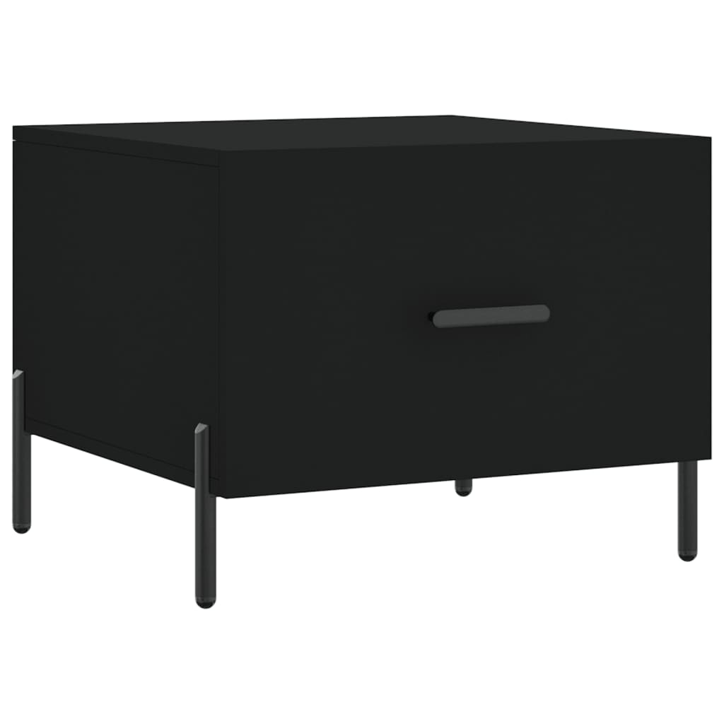 Couchtisch Schwarz 50x50x40 cm Holzwerkstoff - Pazzar.ch
