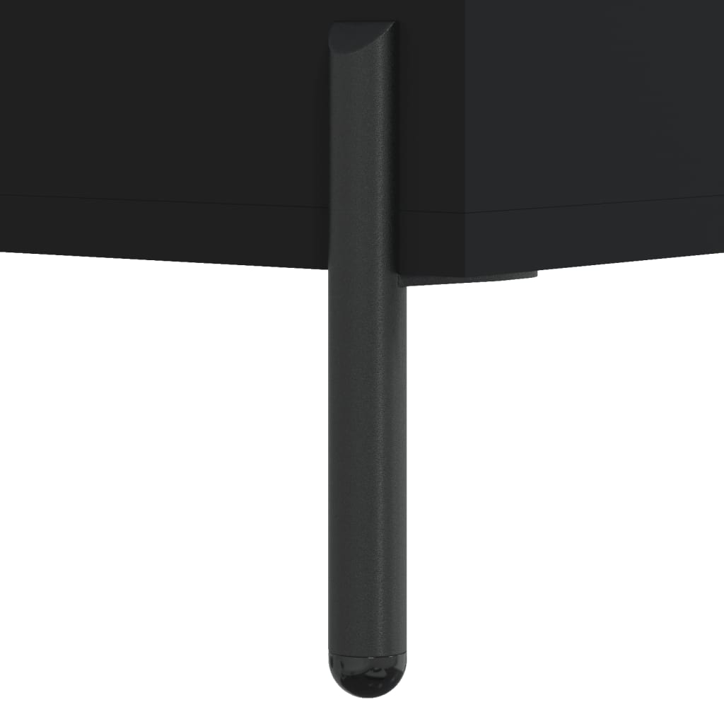 Couchtisch Schwarz 50x50x40 cm Holzwerkstoff - Pazzar.ch