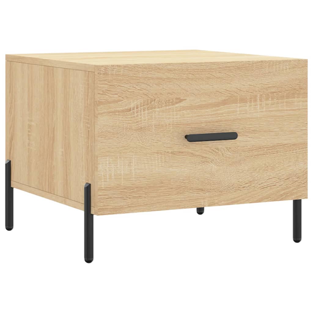 Couchtische 2 Stk. Sonoma-Eiche 50x50x40 cm Holzwerkstoff - Pazzar.ch