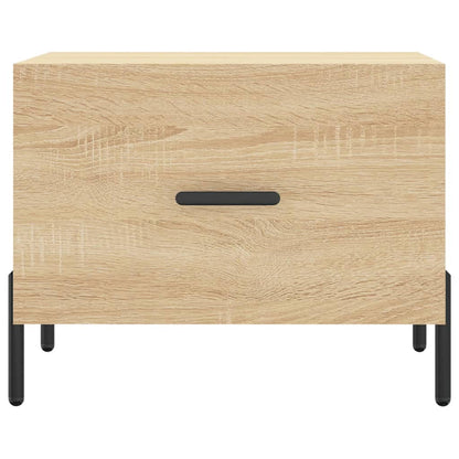 Couchtische 2 Stk. Sonoma-Eiche 50x50x40 cm Holzwerkstoff - Pazzar.ch