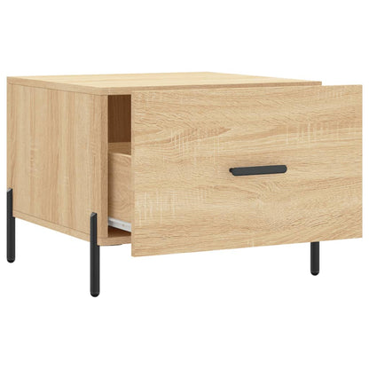 Couchtische 2 Stk. Sonoma-Eiche 50x50x40 cm Holzwerkstoff - Pazzar.ch