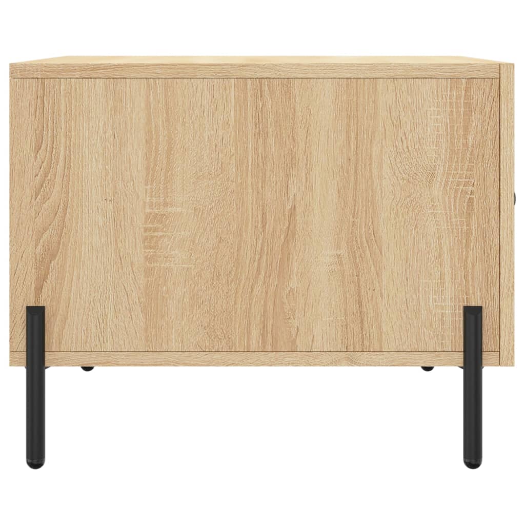Couchtische 2 Stk. Sonoma-Eiche 50x50x40 cm Holzwerkstoff - Pazzar.ch