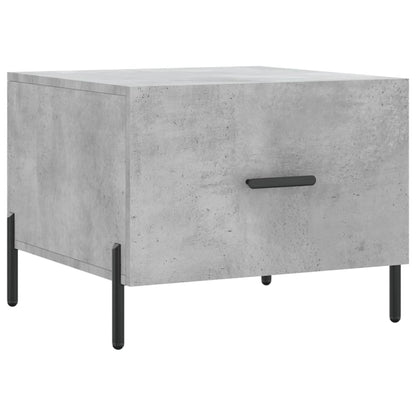 Couchtisch Betongrau 50x50x40 cm Holzwerkstoff - Pazzar.ch