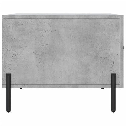Couchtisch Betongrau 50x50x40 cm Holzwerkstoff - Pazzar.ch