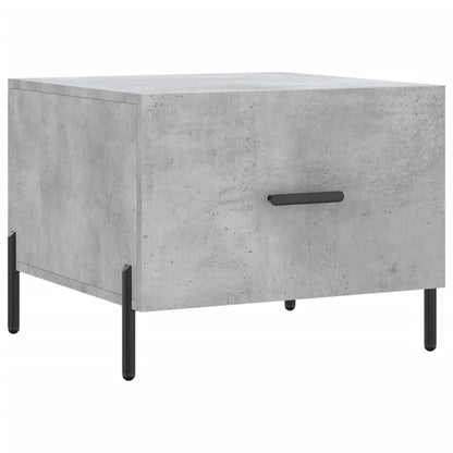 Couchtische 2 Stk. Betongrau 50x50x40 cm Holzwerkstoff - Pazzar.ch