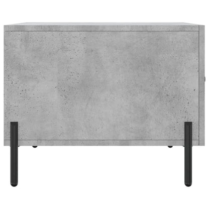 Couchtische 2 Stk. Betongrau 50x50x40 cm Holzwerkstoff - Pazzar.ch