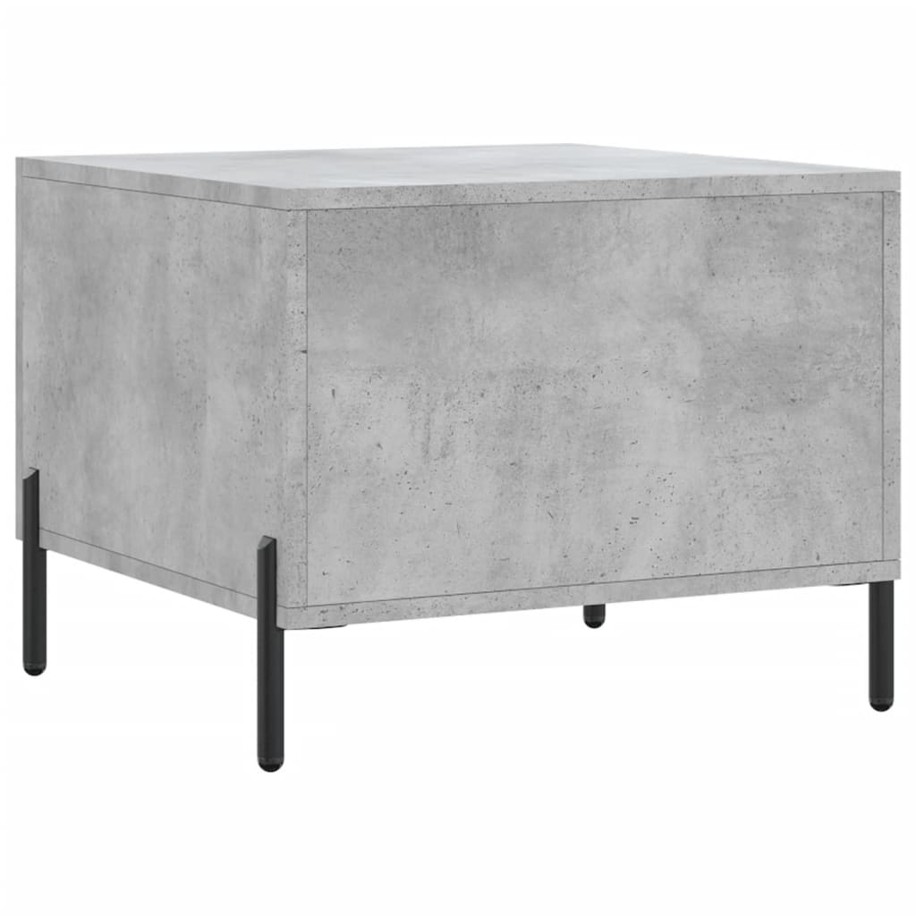 Couchtische 2 Stk. Betongrau 50x50x40 cm Holzwerkstoff - Pazzar.ch
