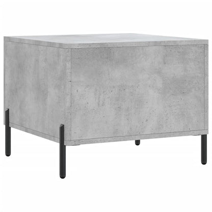 Couchtische 2 Stk. Betongrau 50x50x40 cm Holzwerkstoff - Pazzar.ch