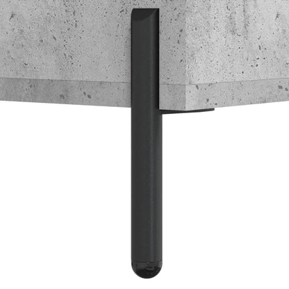 Couchtische 2 Stk. Betongrau 50x50x40 cm Holzwerkstoff - Pazzar.ch