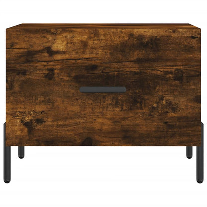 Couchtische 2 Stk. Räuchereiche 50x50x40 cm Holzwerkstoff - Pazzar.ch
