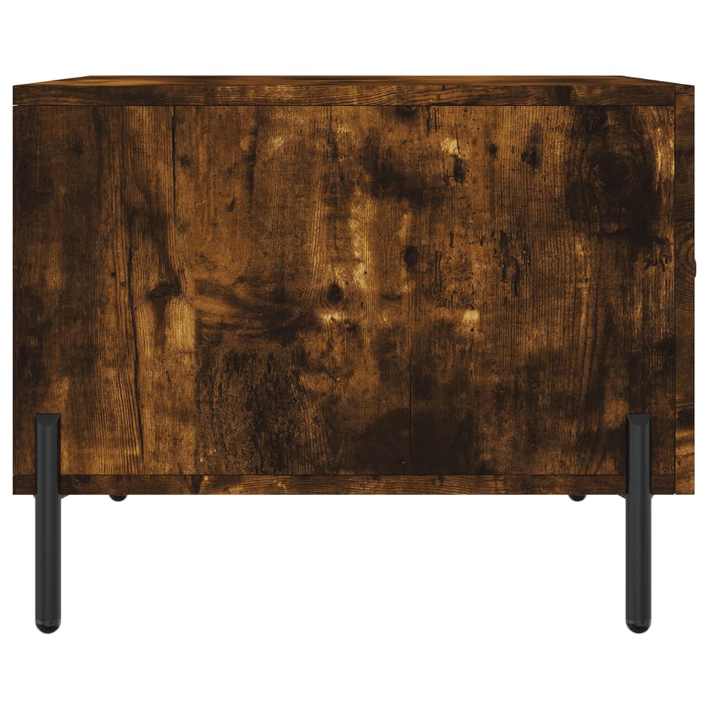 Couchtische 2 Stk. Räuchereiche 50x50x40 cm Holzwerkstoff - Pazzar.ch
