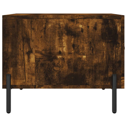 Couchtische 2 Stk. Räuchereiche 50x50x40 cm Holzwerkstoff - Pazzar.ch