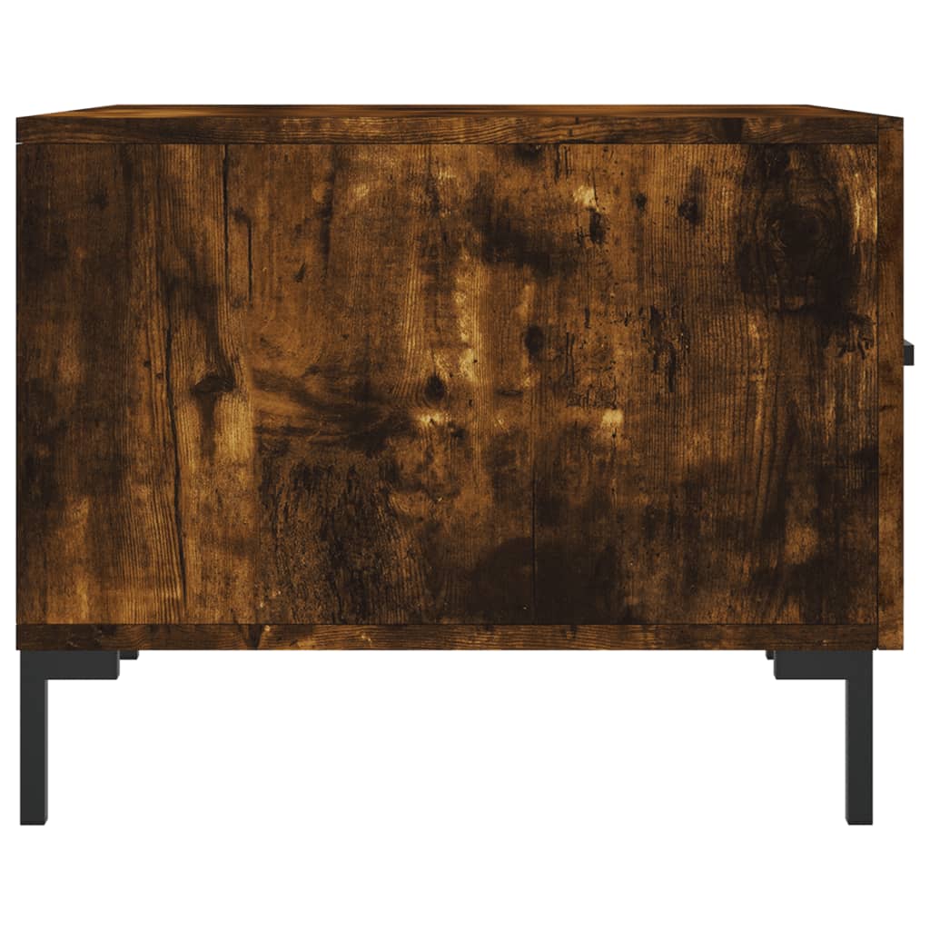 Couchtische 2 Stk. Räuchereiche 50x50x40 cm Holzwerkstoff - Pazzar.ch